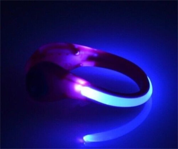 LED Flash Shoe Safety Clip Lights - 2 Pcs - Croc Lights