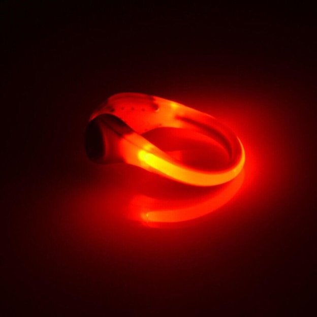 LED Flash Shoe Safety Clip Lights - 2 Pcs - Croc Lights