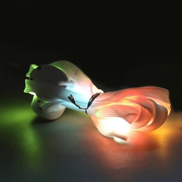 LED Shoelaces - 2 Pcs - Croc Lights