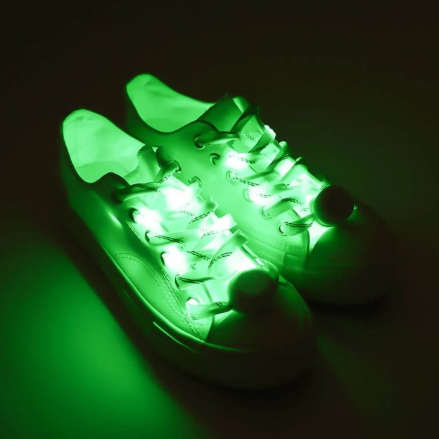 LED Shoelaces - 2 Pcs - Croc Lights