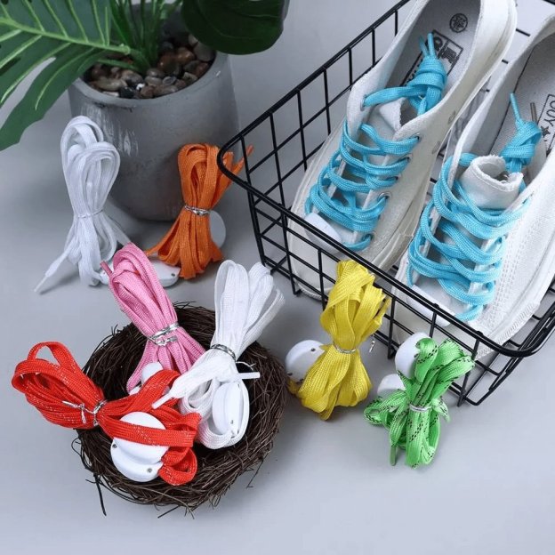LED Shoelaces - 2 Pcs - Croc Lights
