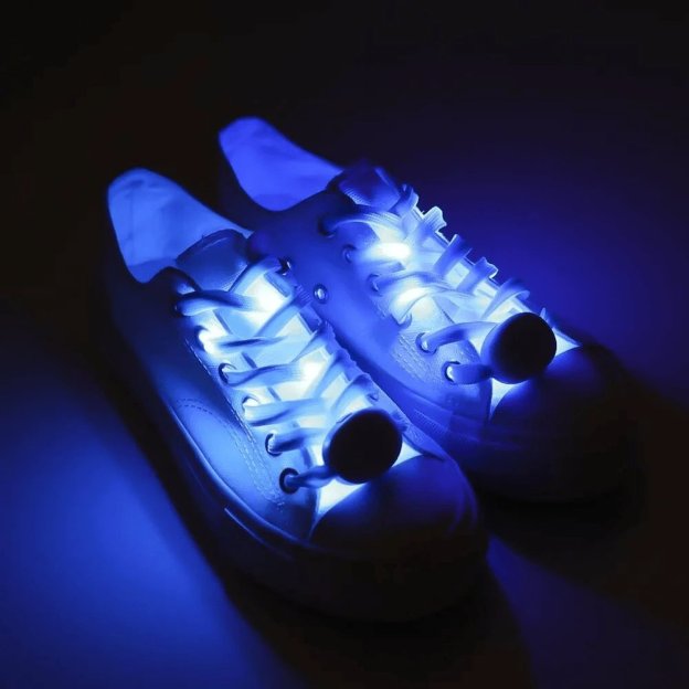 LED Shoelaces - 2 Pcs - Croc Lights