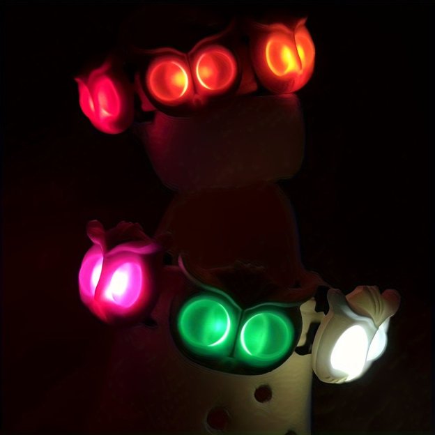 Owl Croc Lights - 1 Pcs - Croc Lights