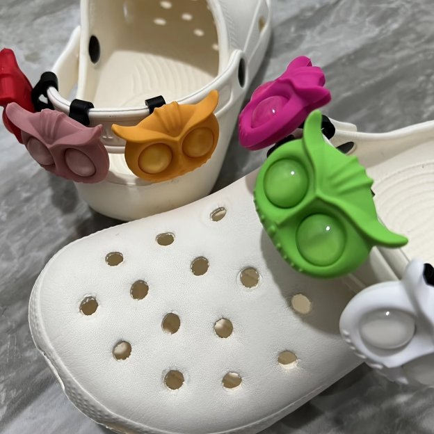 Owl Croc Lights - 1 Pcs - Croc Lights