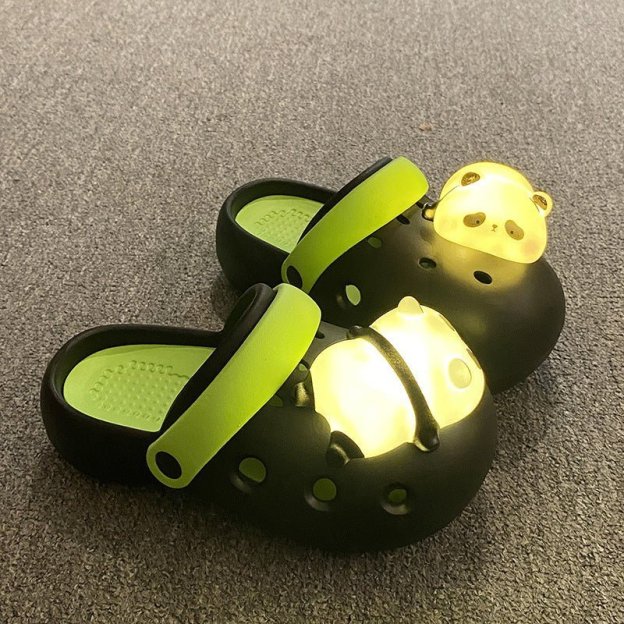 Panda Croc Lights - 2 Pcs - Croc Lights