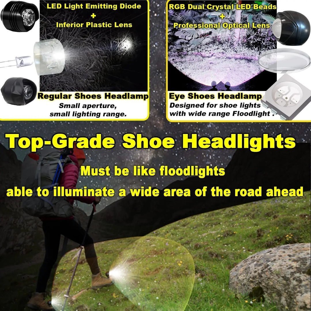 RGB Color LED Croc Lights - 2 Pcs - Croc Lights