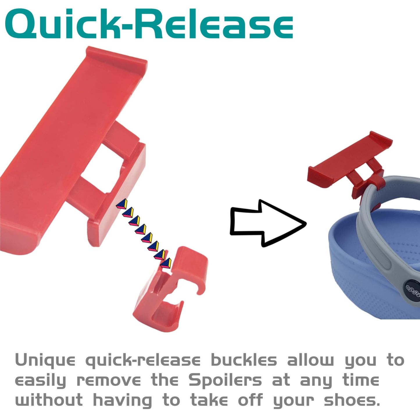 Shoe spoiler - Car spoilers (2 Pcs) - Croc Lights