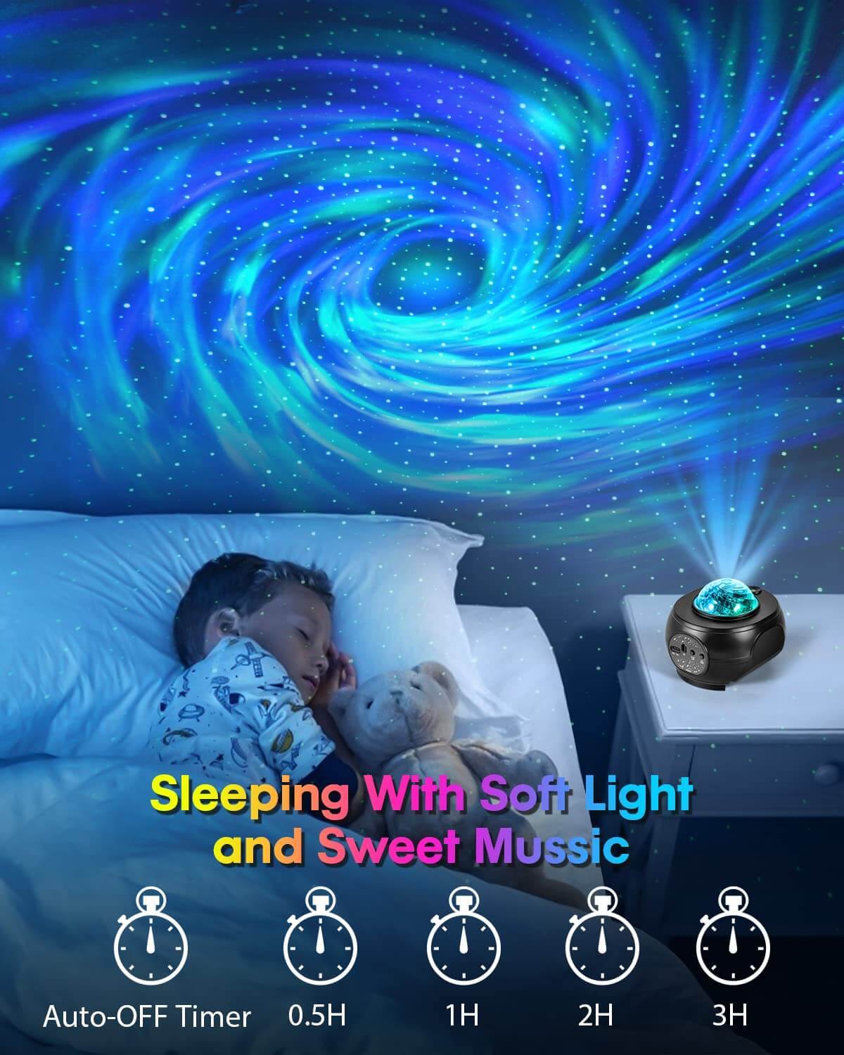 Star Projector Galaxy Projector - Croc Lights