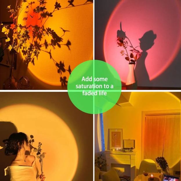 Sunset Croc Lights - 7 Color - 2 Pcs - Croc Lights