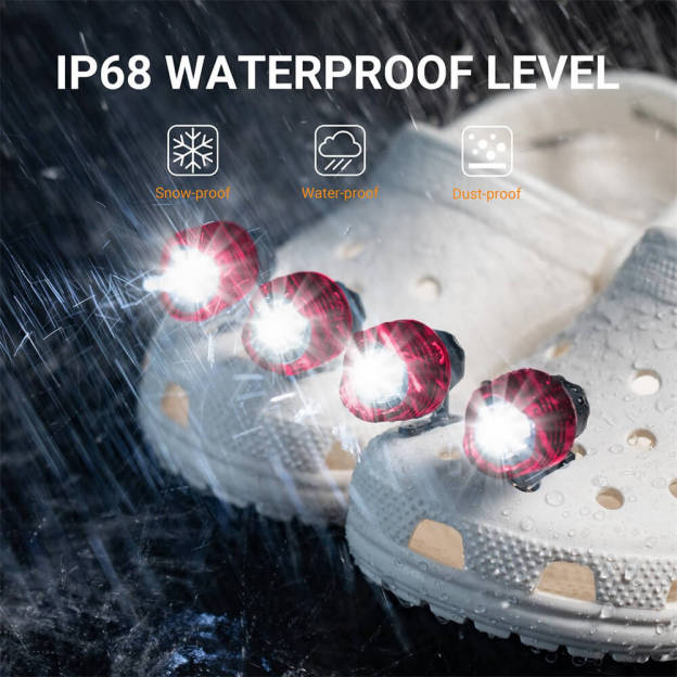 Universal Croc Lights - Aluminum Alloy - 2 Pcs - Croc Lights