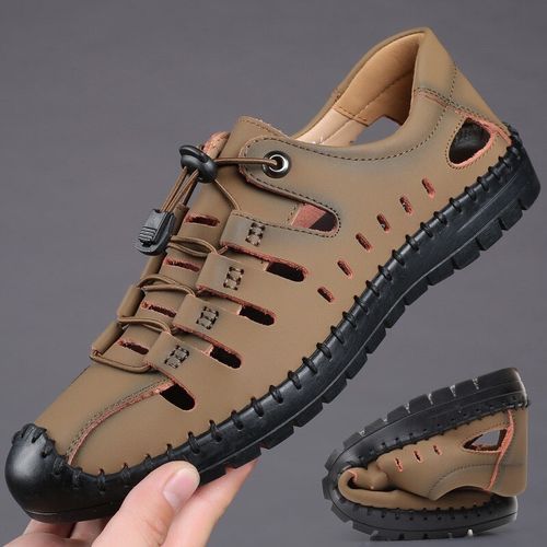 Lightweight Breathable Hand Stitching Casual Sandals For Men