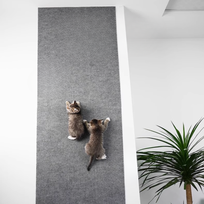 Wall Sticky Scratch & Play Mat Cat Scratcher Toy
