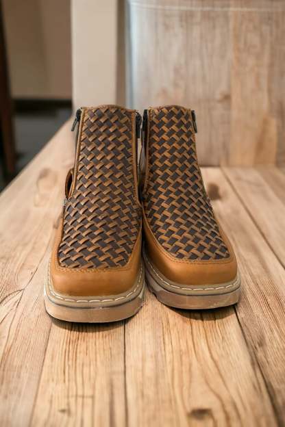 Handcrafted Western Cowboy Boots DOUBLE DENSITY SOLE HONEY