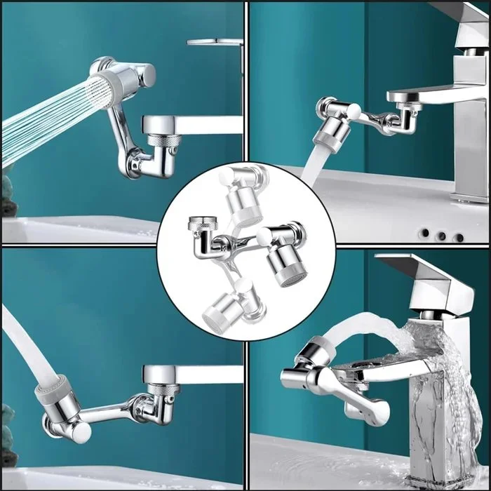 💥Summer Sale 50% off💥1080° Rotating Robotic Arm Splash-Proof Faucet Extender