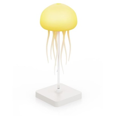 Full color gradient intelligent voice-controlled jellyfish lamp floating smart night light