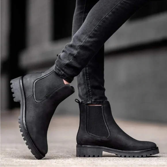 Women's casual thick-soled Martin boots