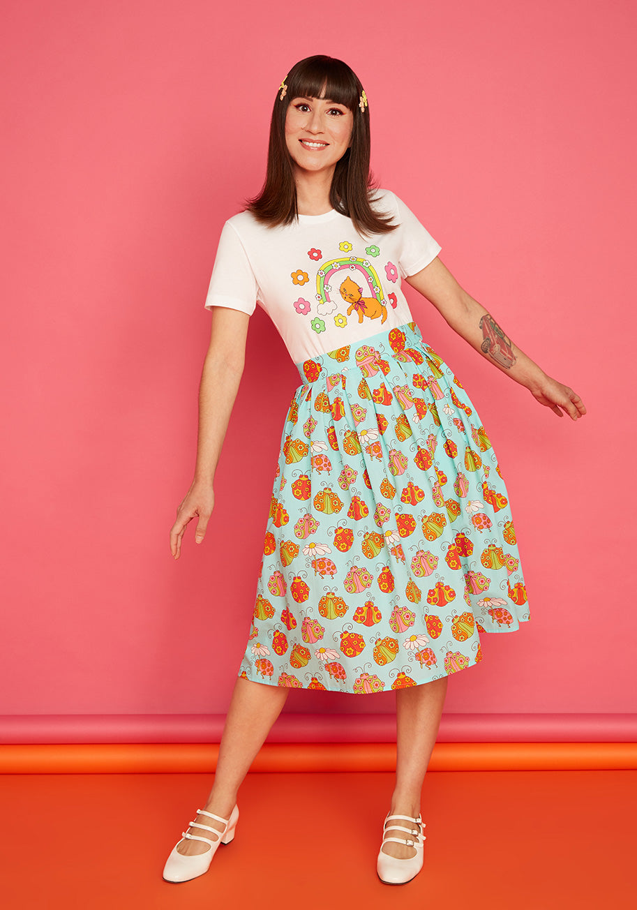 Moodiya x Marisol Muro My Playful Ways Swing Skirt