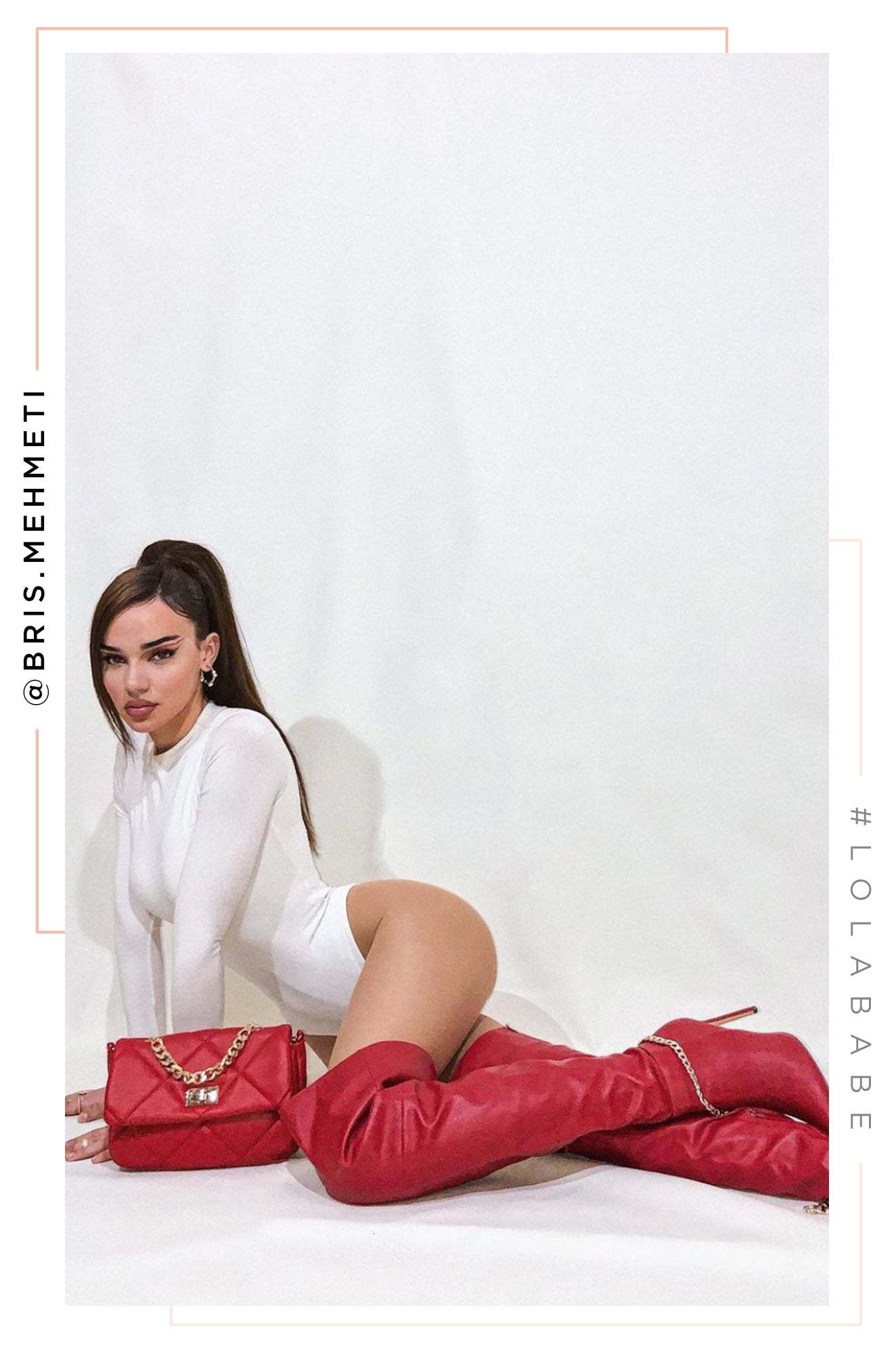 Sweet Fantasy Long Sleeve Bodysuit - White-Laseno.All Rights Reserved.