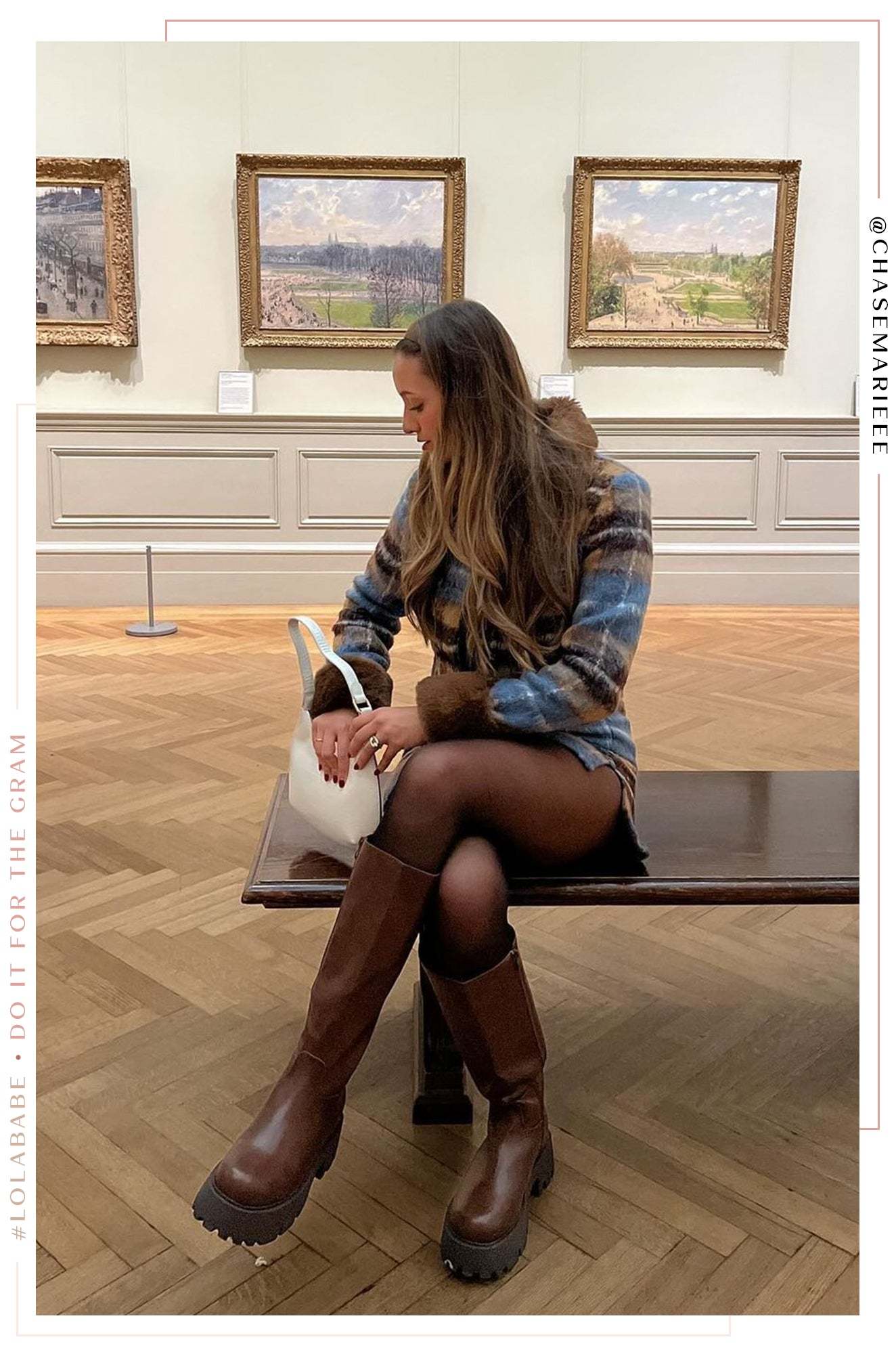Jacquelyn Below The Knee Boots - Brown-Laseno.All Rights Reserved.