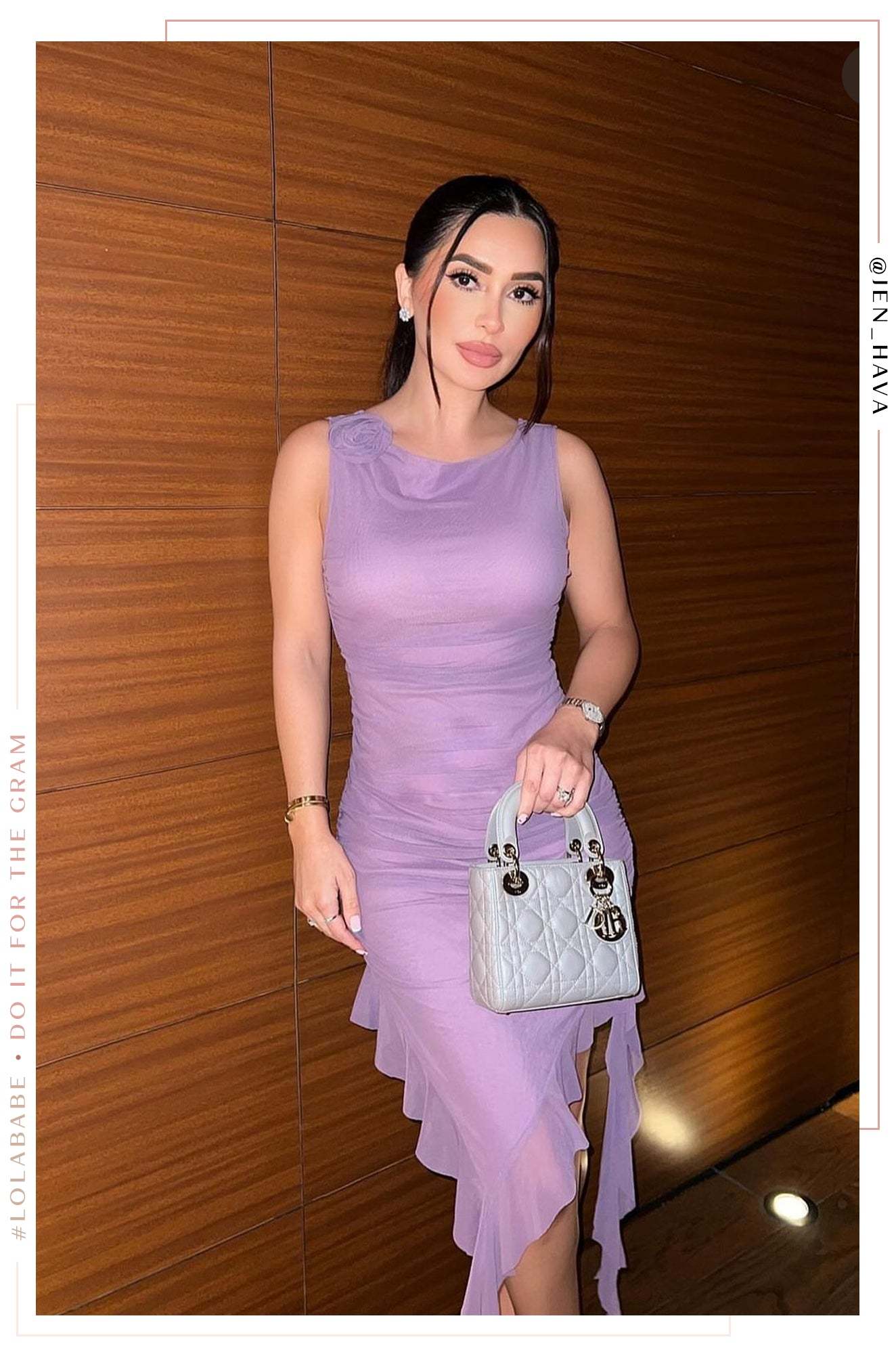 Shay Ruffle Mini Dress - Purple-Laseno.All Rights Reserved.
