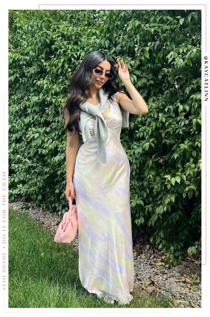 Mariena Sleeveless Maxi Dress - Pastel-Laseno.All Rights Reserved.