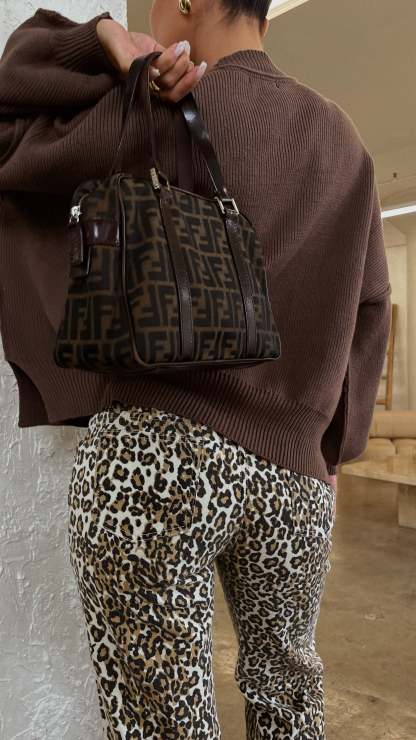 Naya Leopard Denim Straight Leg Pant - Leopard-Laseno.All Rights Reserved.