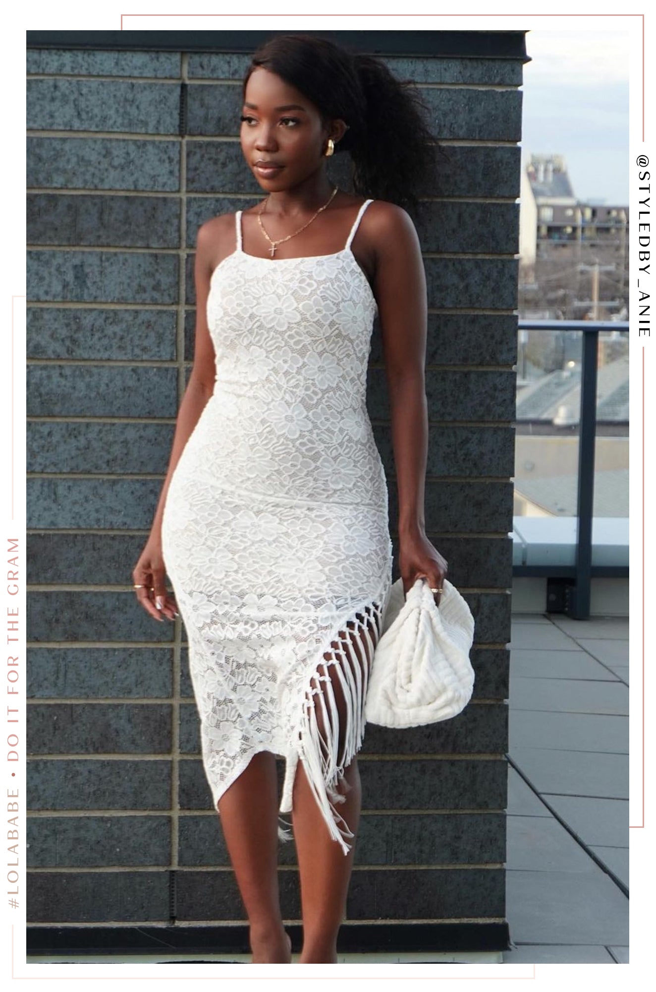Sweet Summer Floral Asymmetrical Dress - White-Laseno.All Rights Reserved.