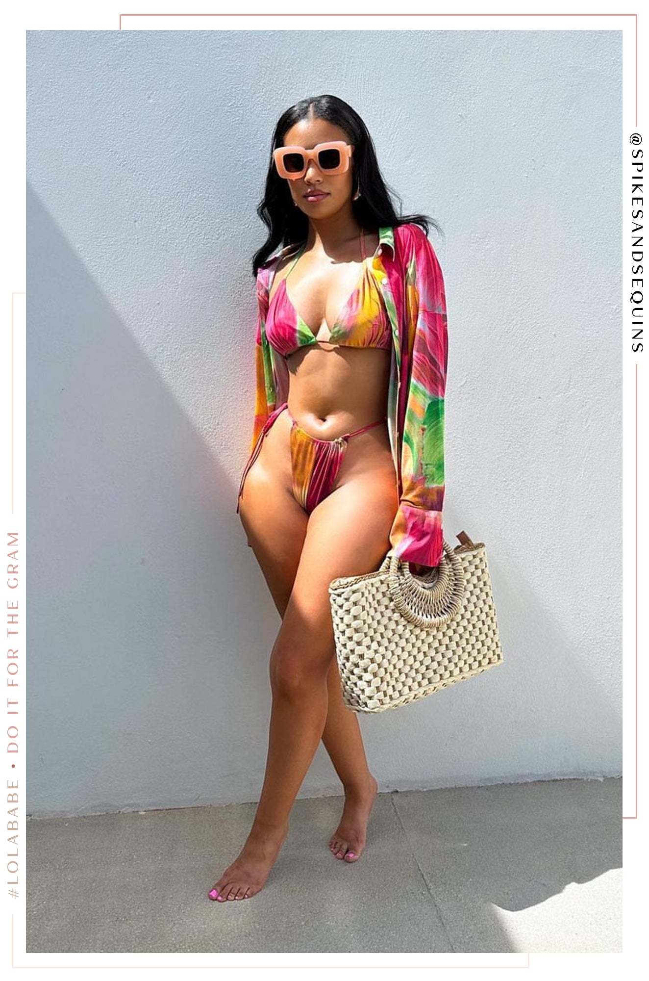 Trips To Cabo Top Handle Straw Bag - Natural-Laseno.All Rights Reserved.
