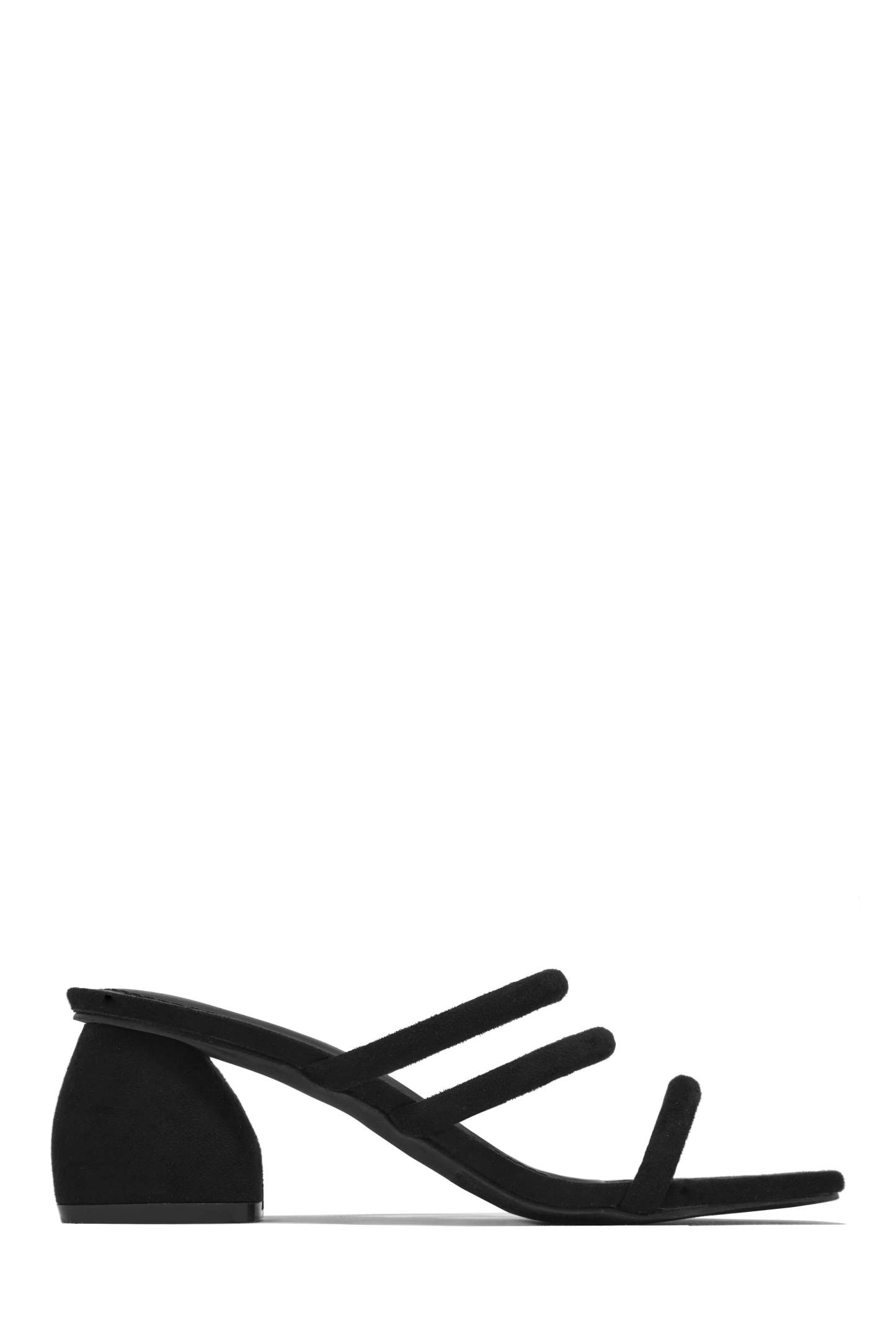 Nora Block Mid Heel Mules - Nude-Laseno.All Rights Reserved.