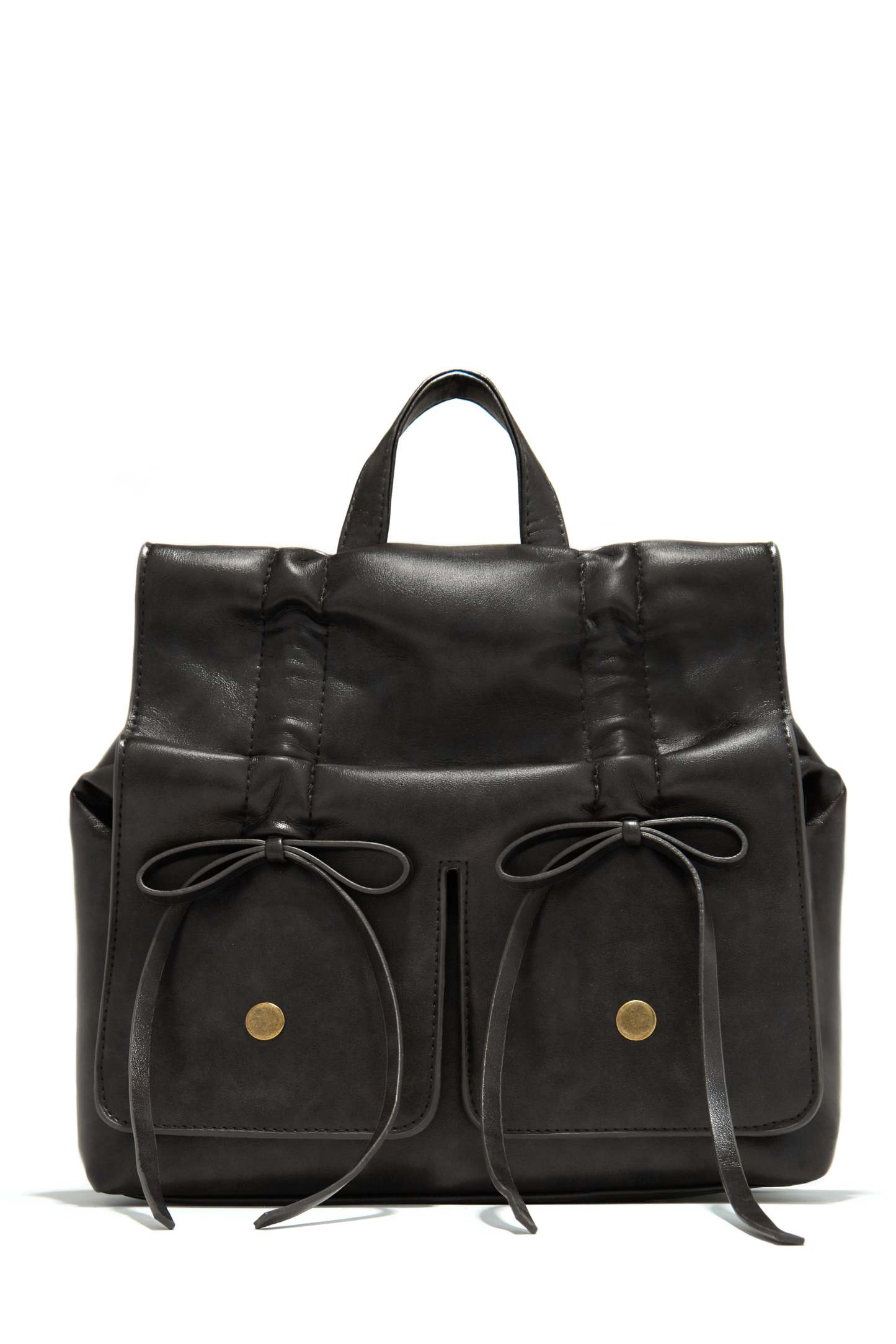 Ingrid Bow Backpack - Black-Laseno.All Rights Reserved.