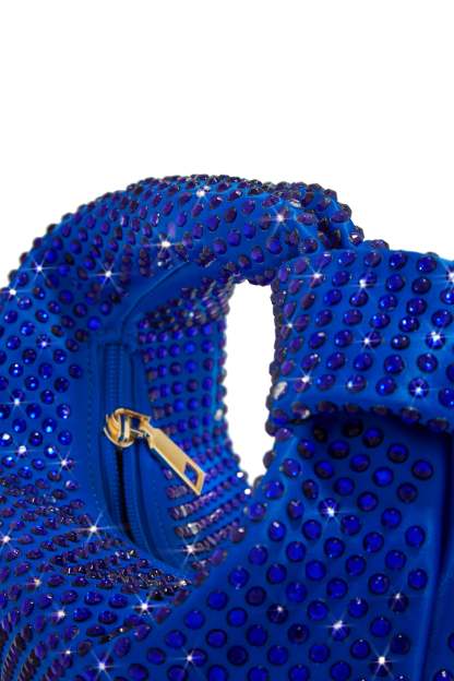 Vacay Nights Embellished Knot Detail Bag - Blue-Laseno.All Rights Reserved.