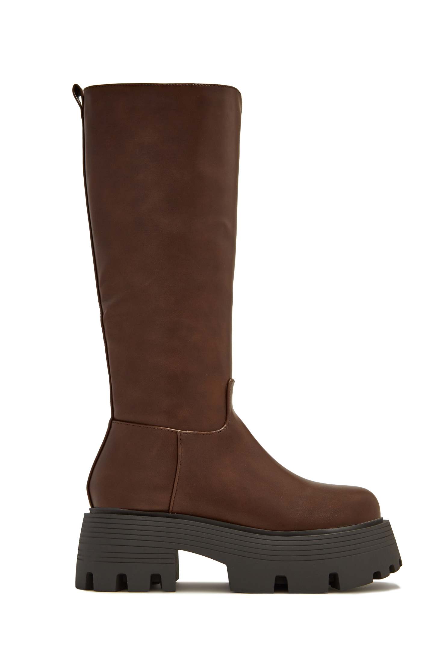 Jacquelyn Below The Knee Boots - Brown-Laseno.All Rights Reserved.