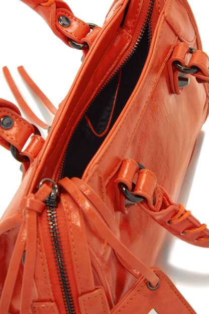 Natalie Crossbody Shoulder Bag - Orange-Laseno.All Rights Reserved.