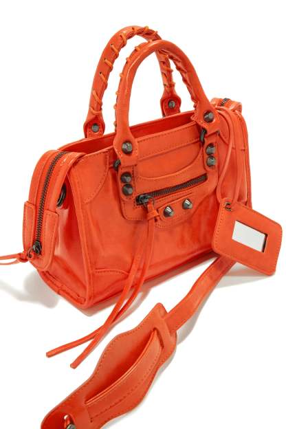 Natalie Crossbody Shoulder Bag - Orange-Laseno.All Rights Reserved.