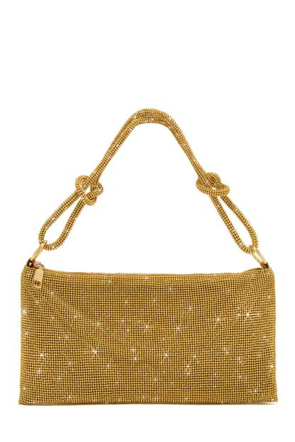 Ziana Embellished Shoulder Bag - Silver-Laseno.All Rights Reserved.