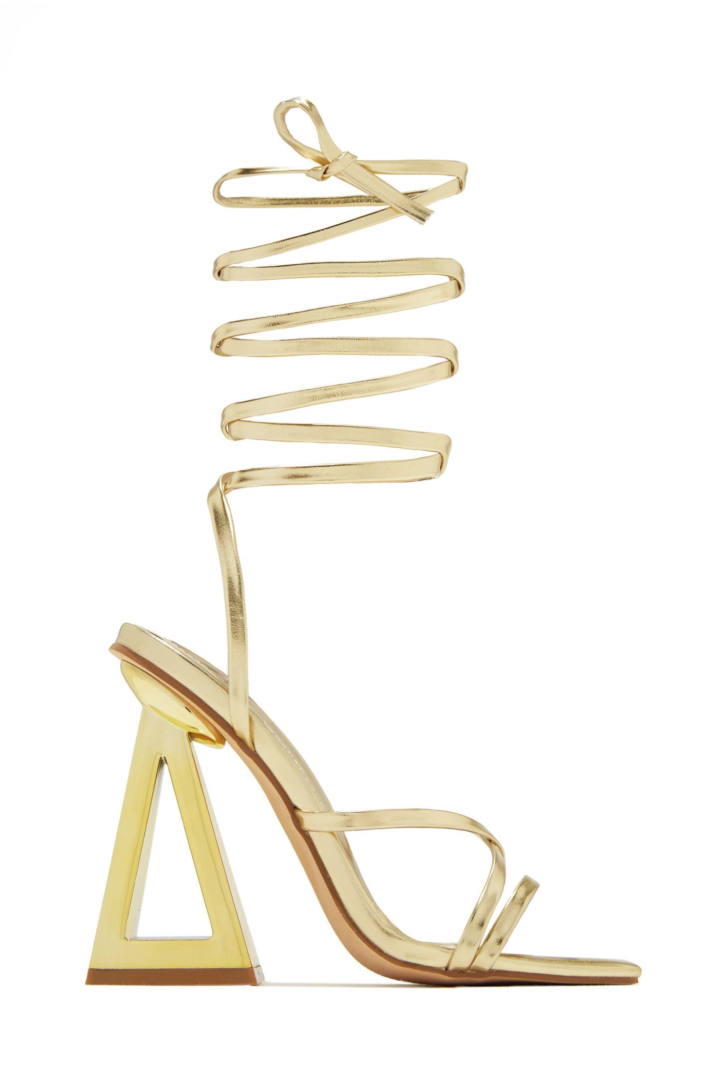 Zhuri Lace Up Block High Heels - Black-Laseno.All Rights Reserved.