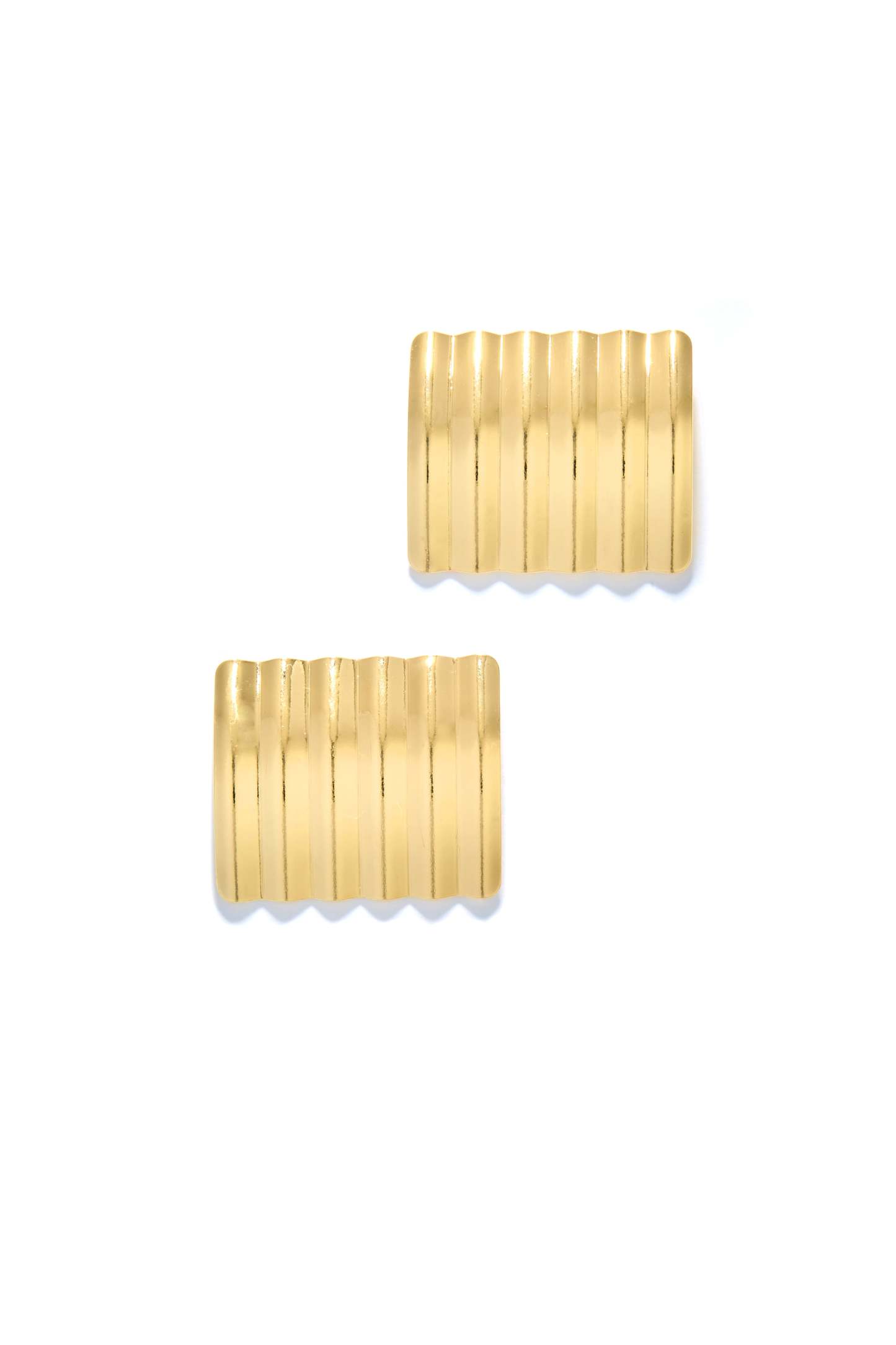 Sabina Statement Earring - Gold-Laseno.All Rights Reserved.