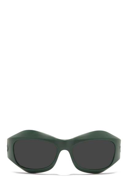 Made You Look Matte Frame Sunglasses - Green-Laseno.All Rights Reserved.