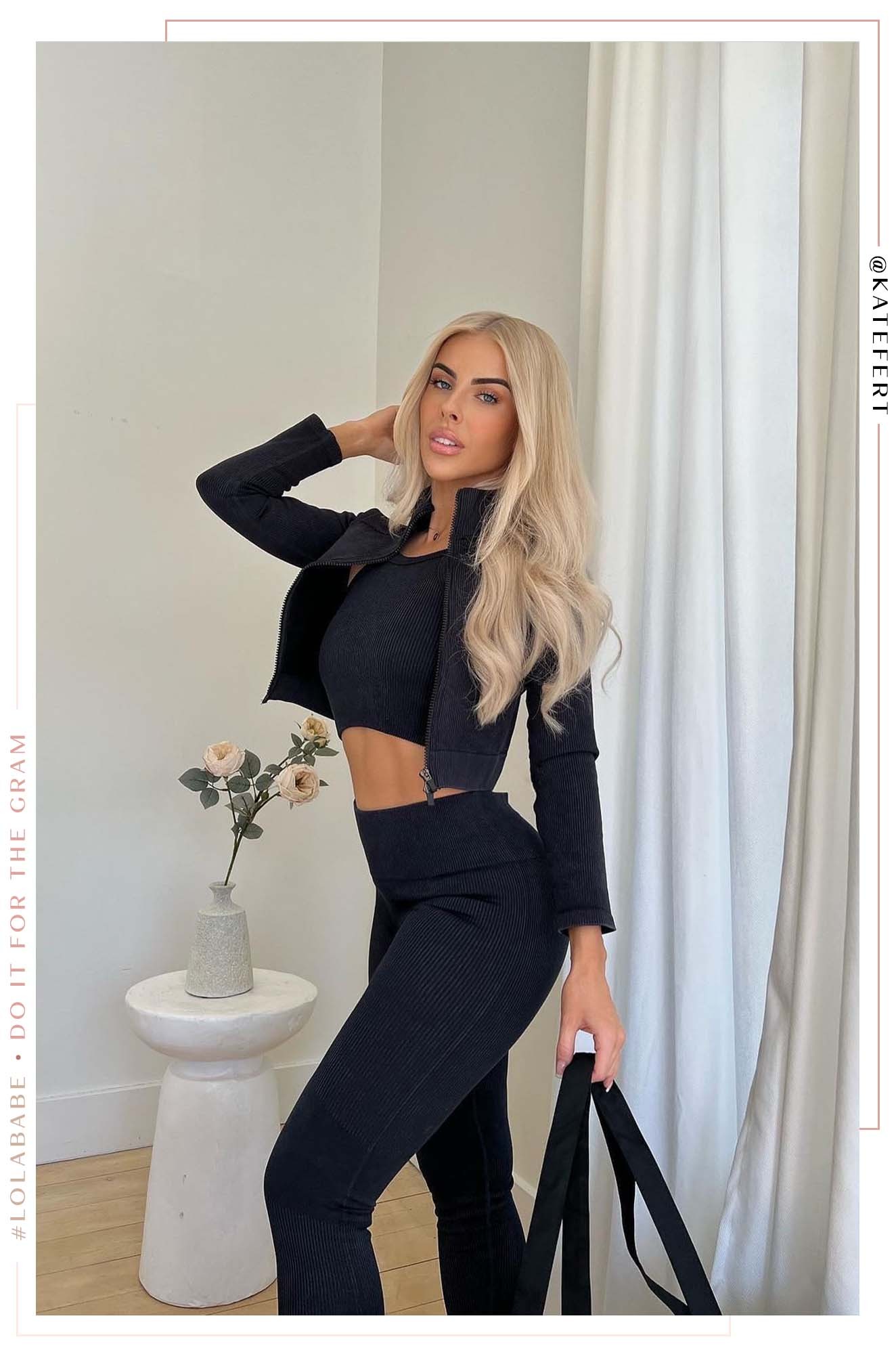 Match My Energy Active Crop Top - Black-Laseno.All Rights Reserved.
