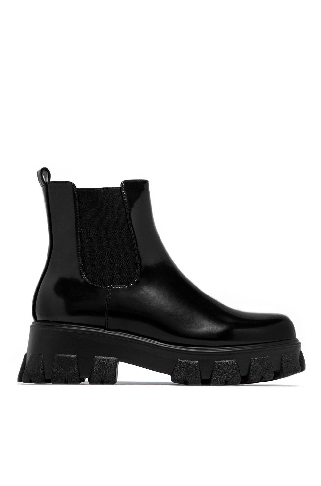 Zuzanna Combat Boots - Burgundy-Laseno.All Rights Reserved.