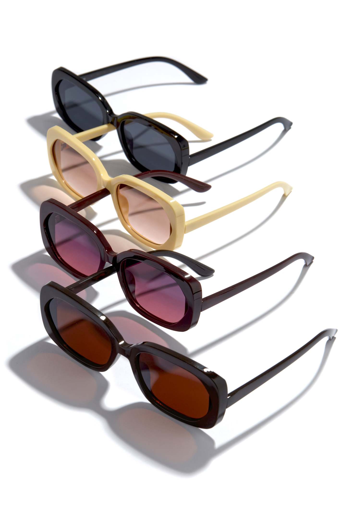 Shayna Oversized Sunglasses - Nude-Laseno.All Rights Reserved.