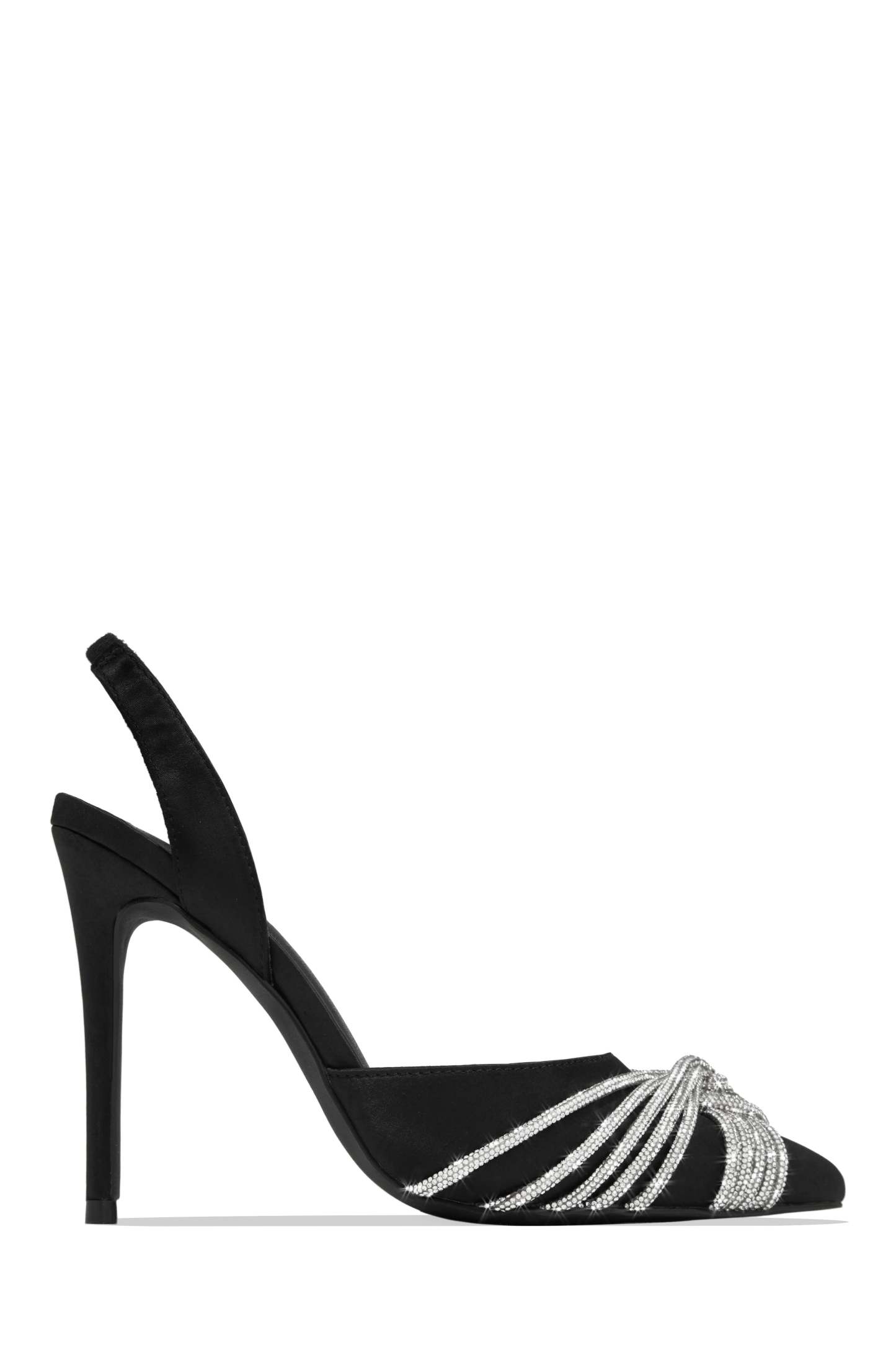 Her World Embellished High Heel Pumps - Silver-Laseno.All Rights Reserved.