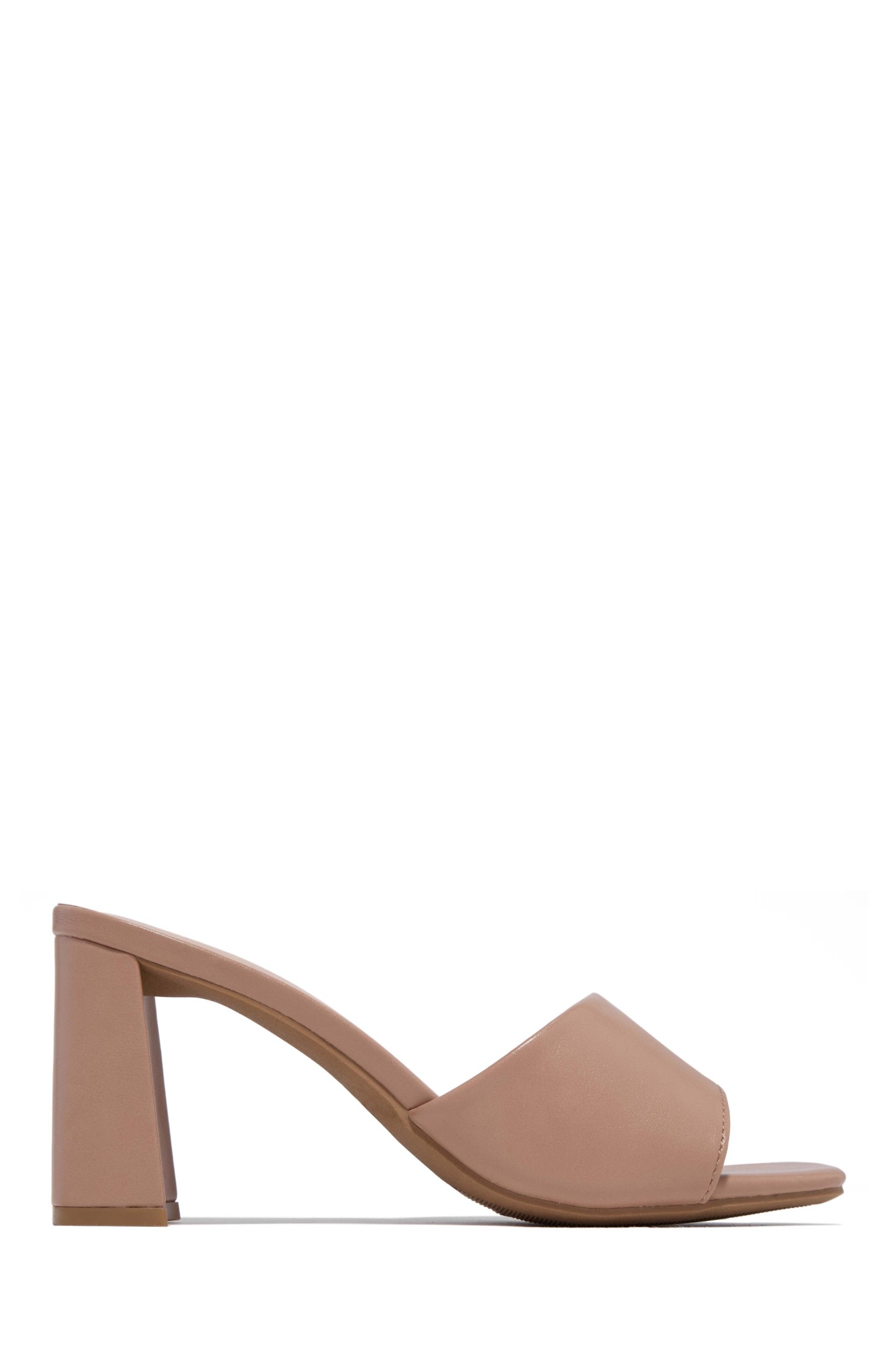 Sylva Block Heel Mules - Silver-Laseno.All Rights Reserved.