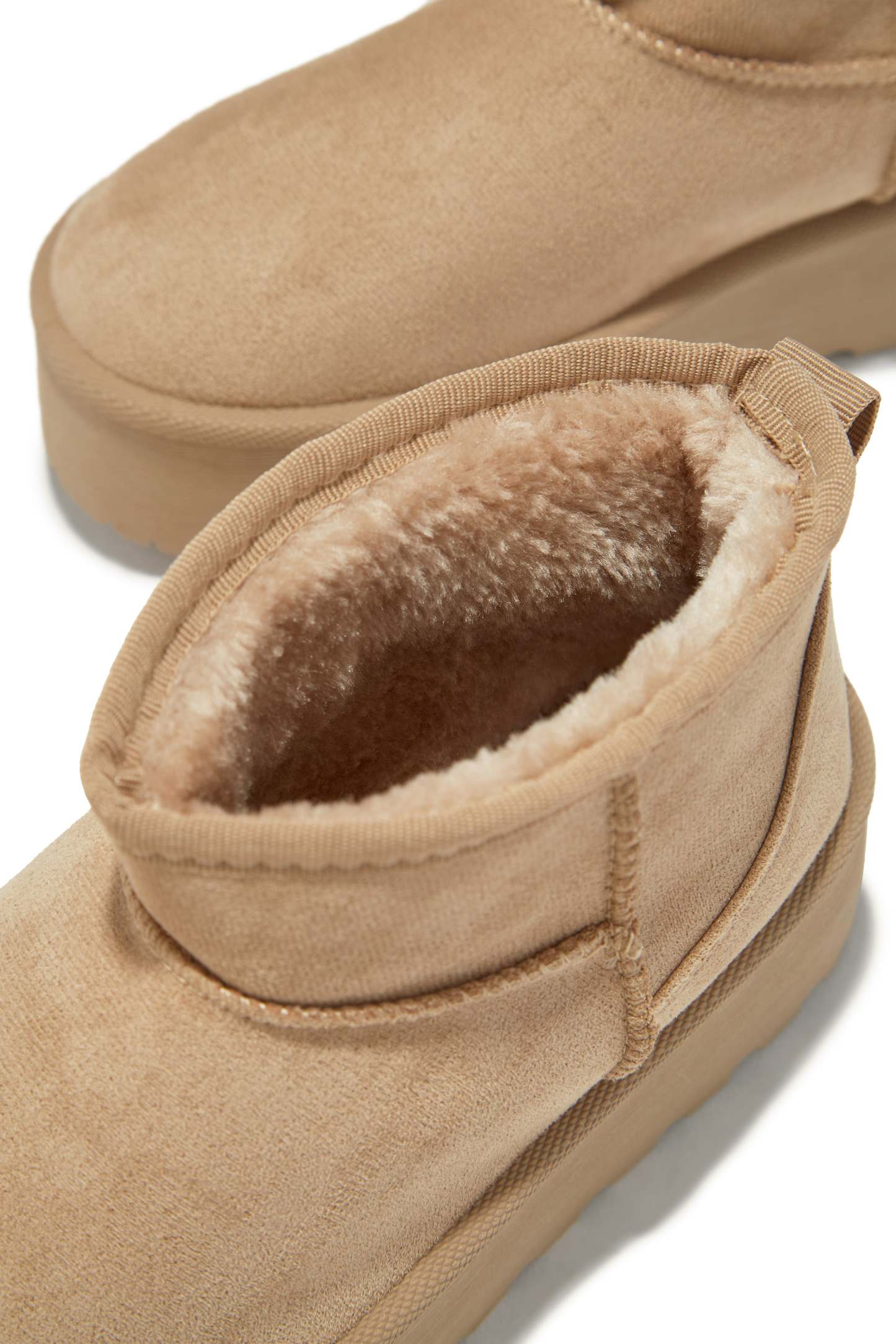 Willow Platform Ankle Boots - Nude-Laseno.All Rights Reserved.