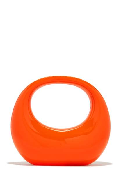 Stella Acrylic Handbag - Orange-Laseno.All Rights Reserved.