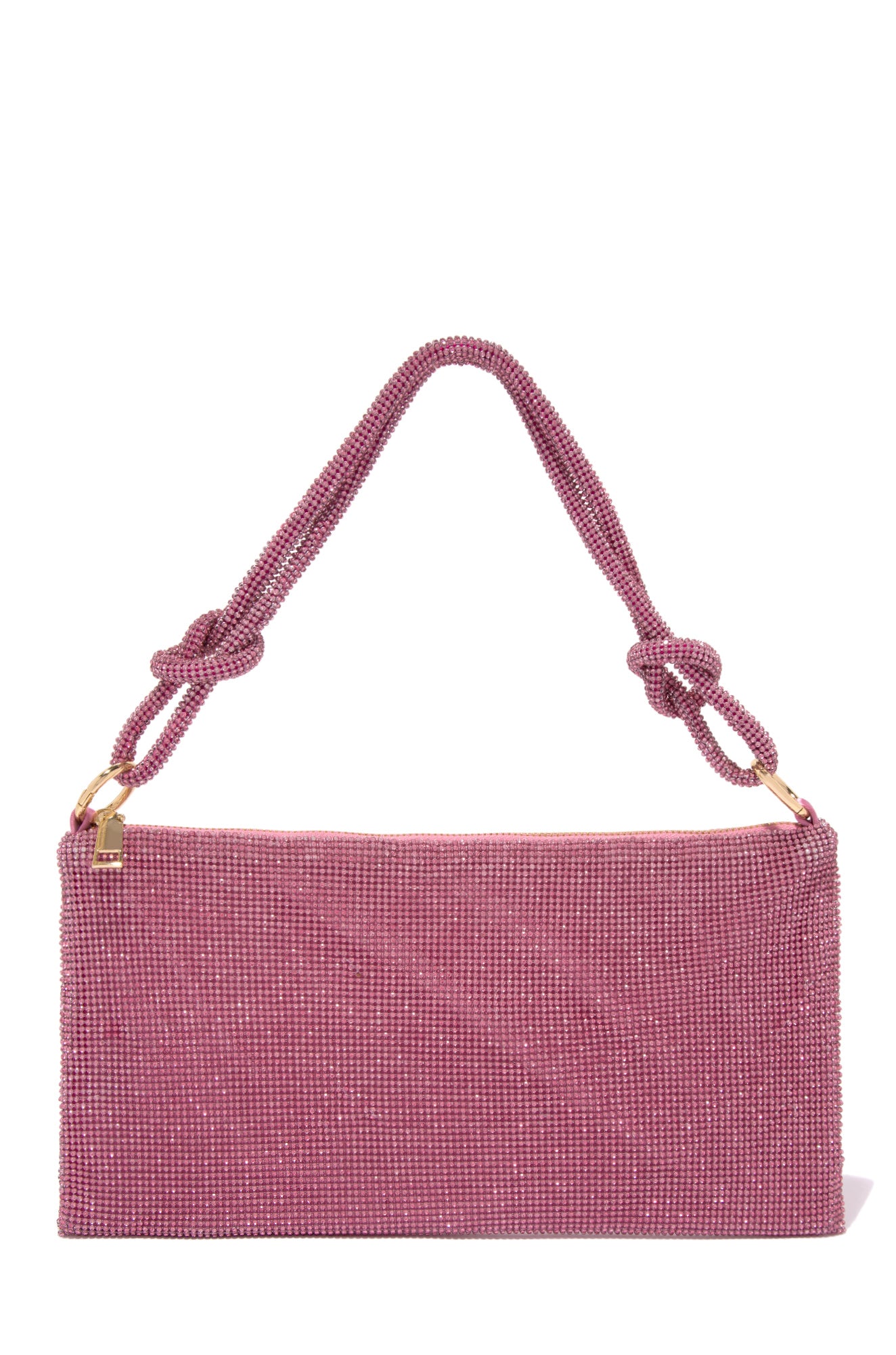 Ziana Embellished Shoulder Bag - Silver-Laseno.All Rights Reserved.