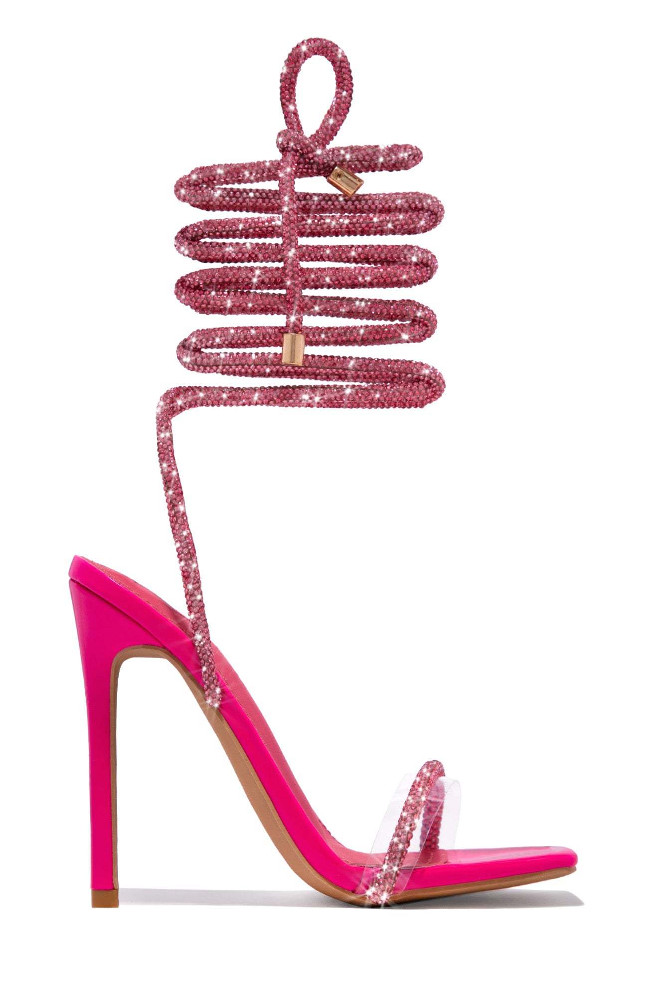 Sofia Embellished Lace Up Heels - Silver-Laseno.All Rights Reserved.