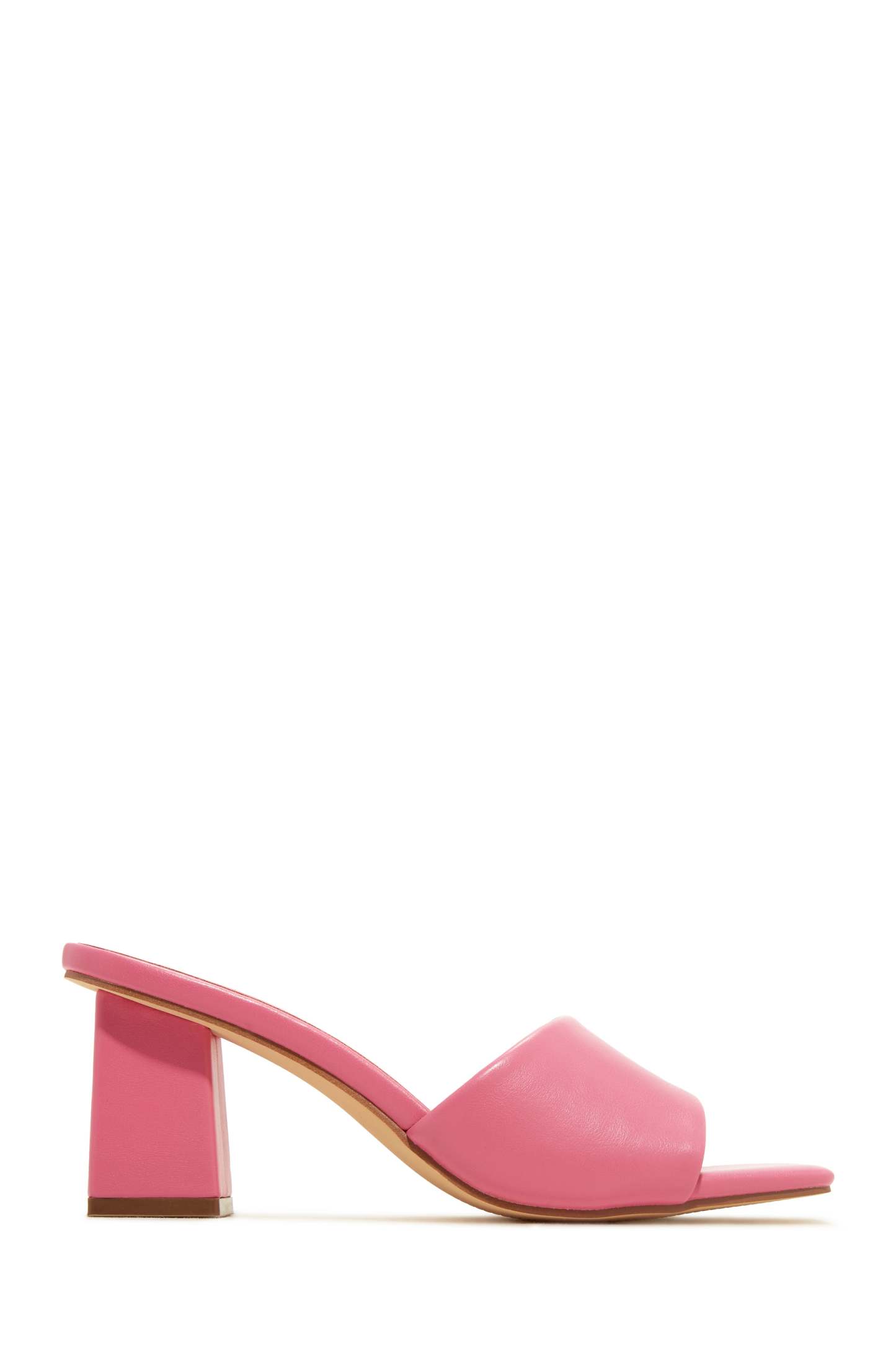 Valentine Block Heel Mules - Silver-Laseno.All Rights Reserved.