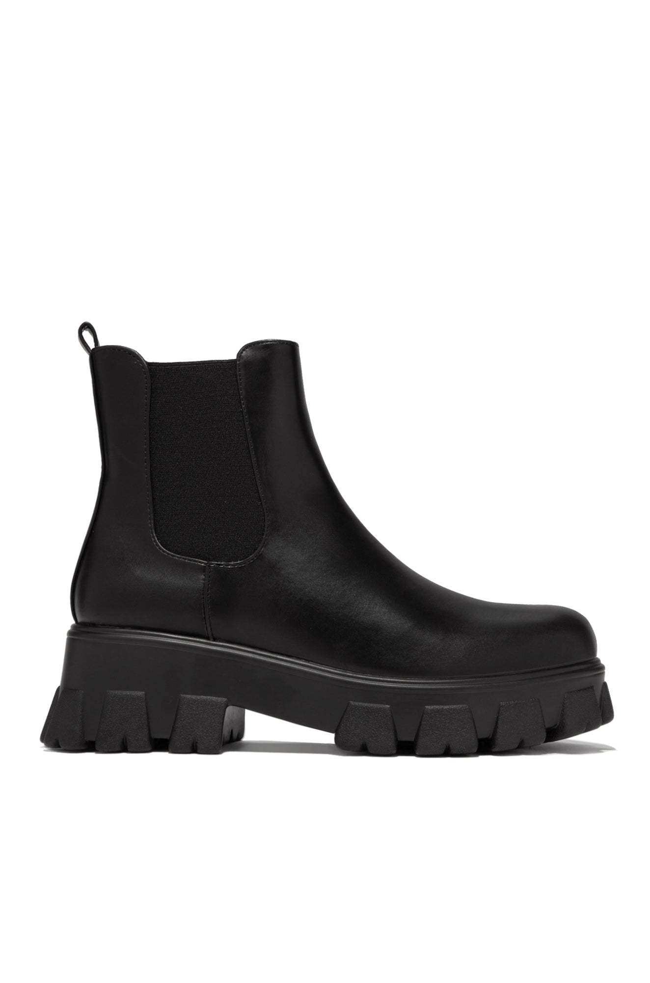 Zuzanna Combat Boots - Burgundy-Laseno.All Rights Reserved.