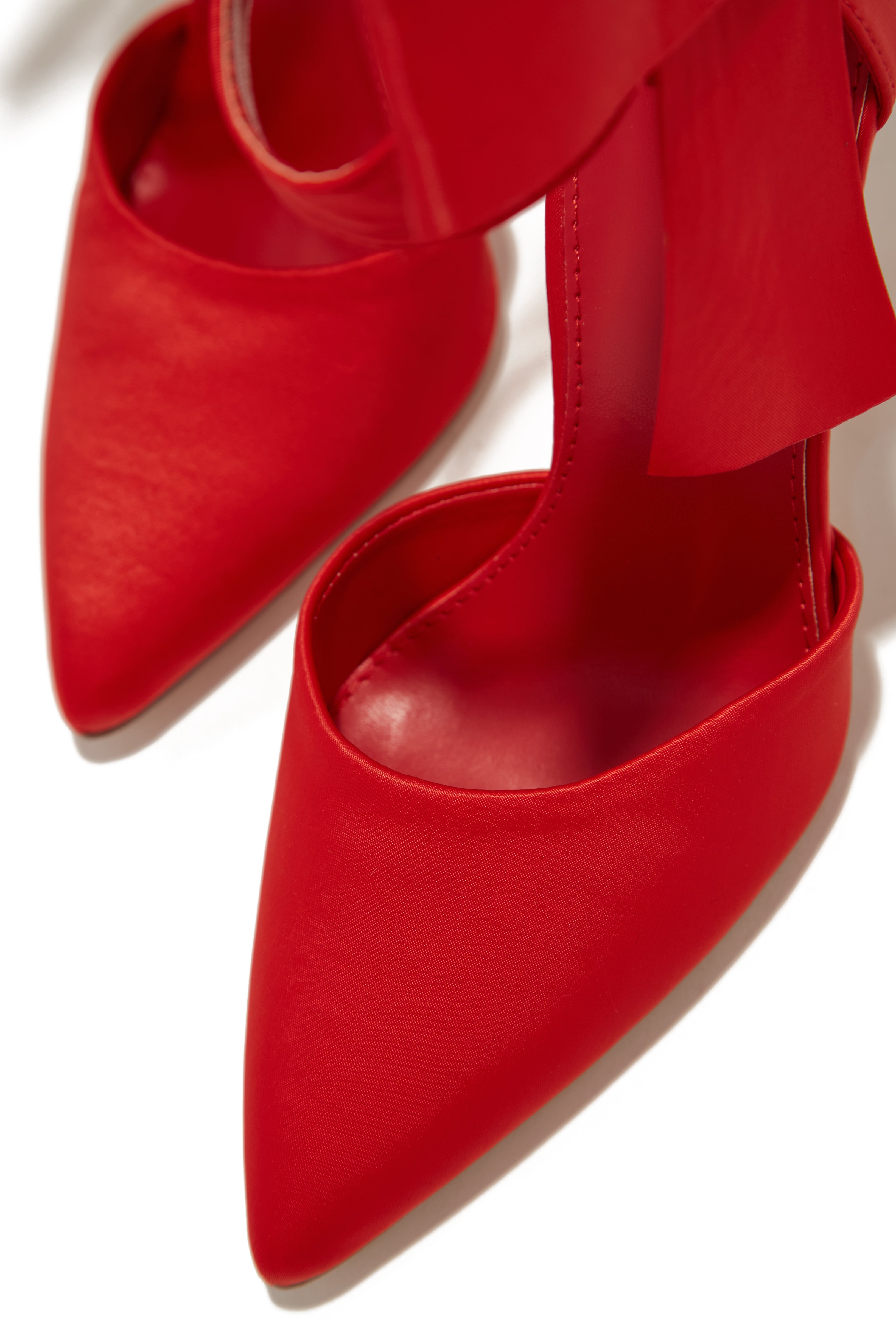 Slay The Season High Heel Pumps - Red-Laseno.All Rights Reserved.